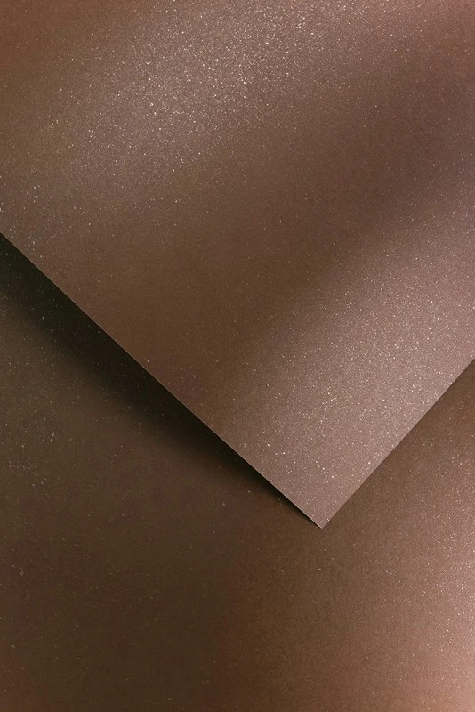 Galeria Papieru Dekoratyvinis popierius Mika, A4, metalinės raudonos spalvos, 20 lapų