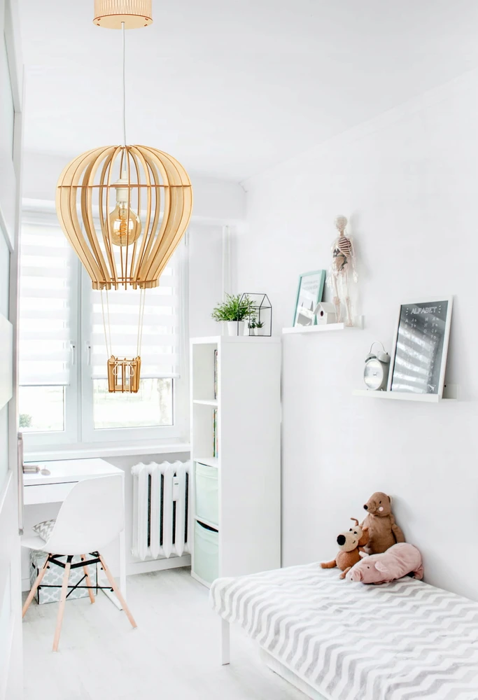 Deku - Balon Lampa dziecięca wisząca drewniana