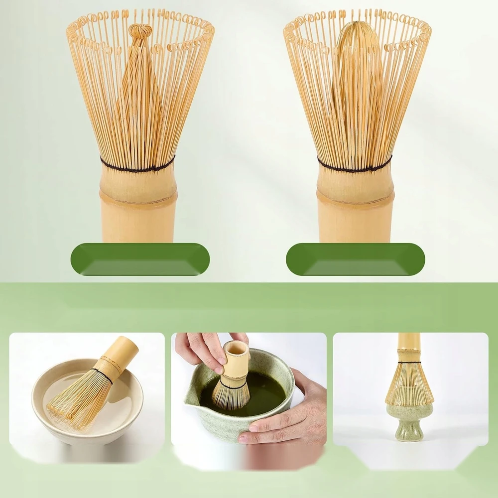DĖL MATCHA 6 Vnt. BUSTER BOWL Žalias CERAMIC BAMBO