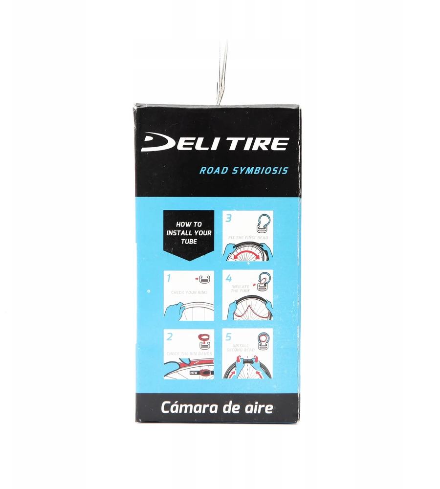DELI TYRE dviračio kamera 20x1,75/2,125 AV BOX