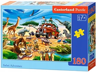 Castorland Dėlionė 180 vnt. - Safario nuotykiai
