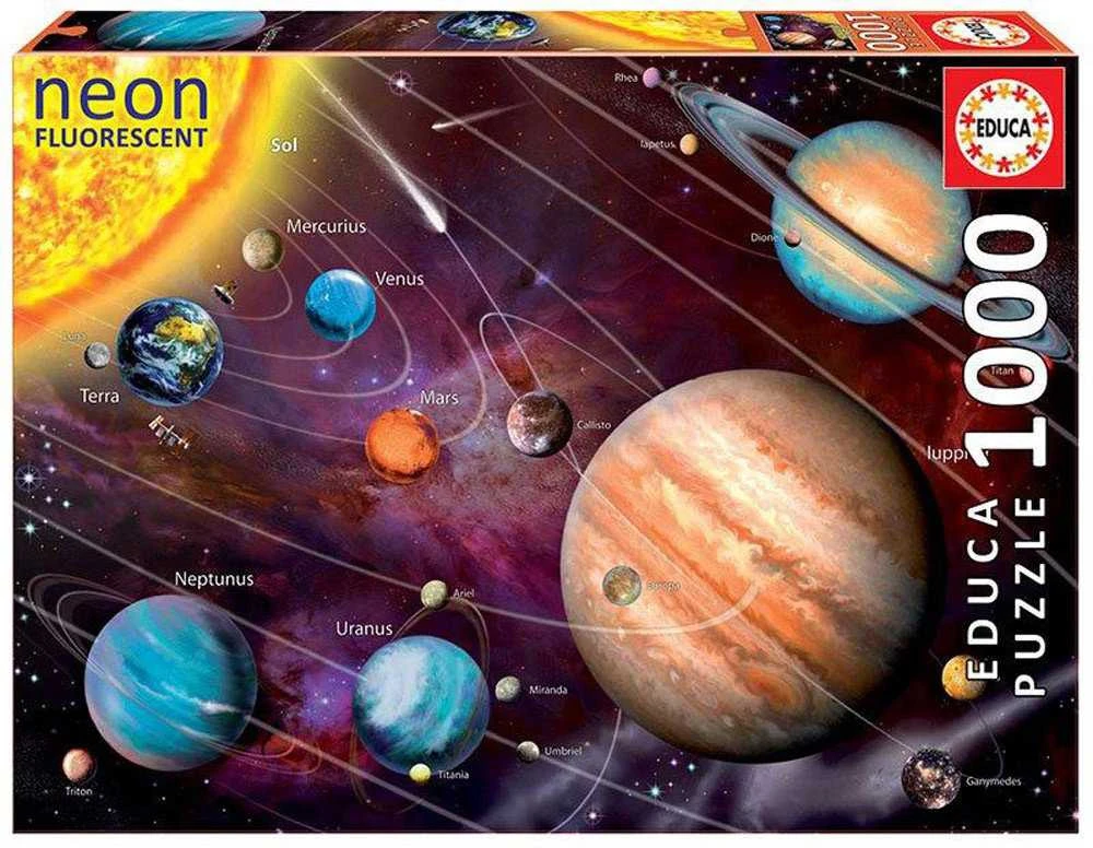 Educa dėlionė 1000 vnt. - Saulės sitema