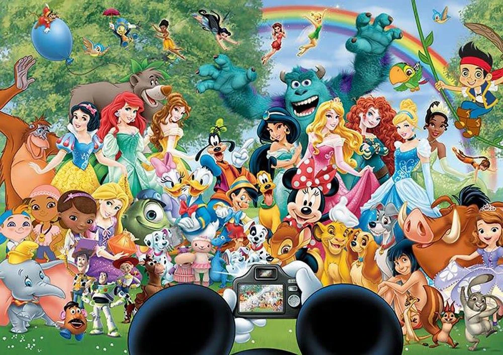 Educa dėlionė 1000 vnt. - Disney personažai