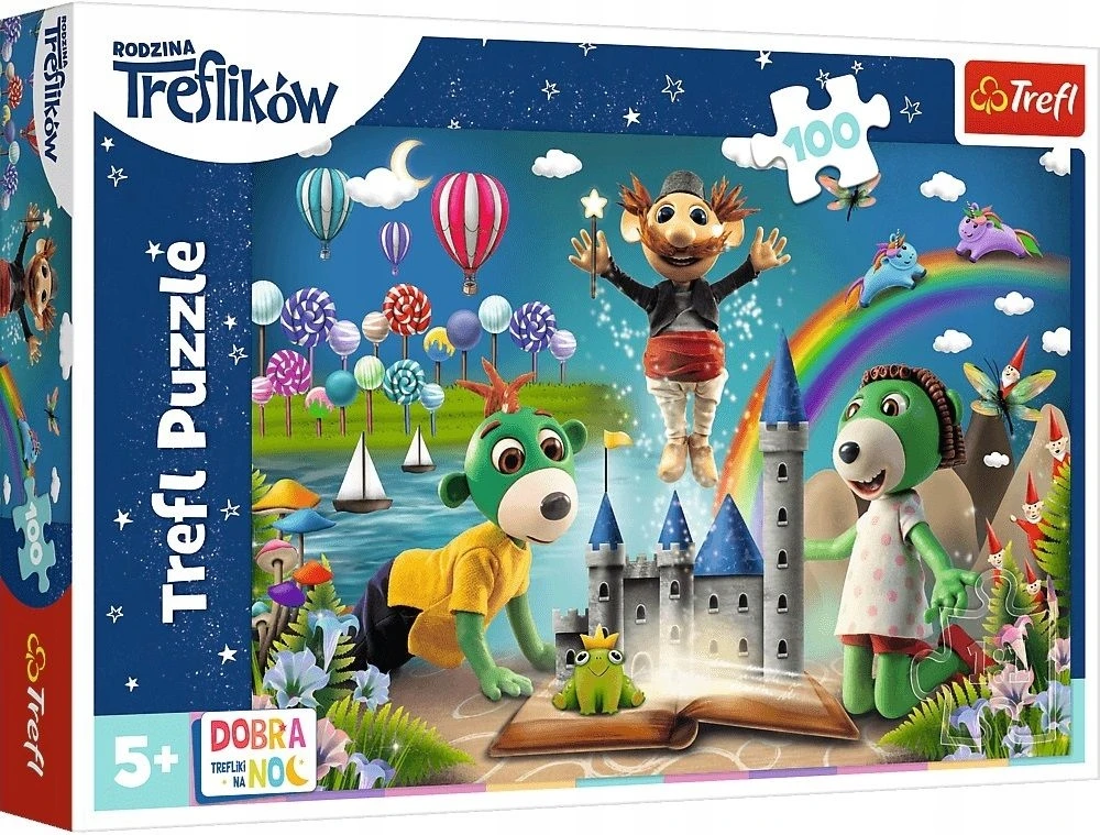 Trefl dėlionė 100 vnt. - Treflikai