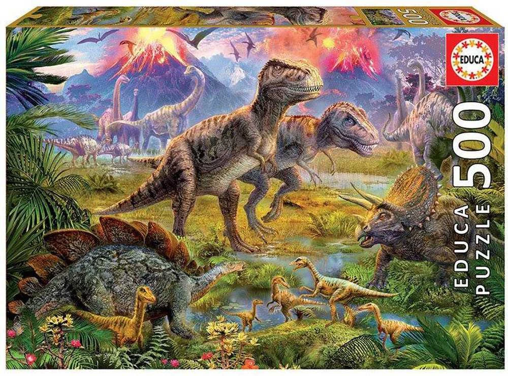 Educa dėlionė 500 vnt. - Dinozaurai