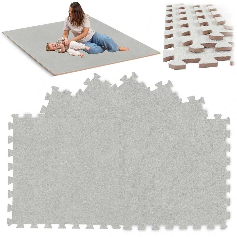 Dėlionės kilimėlis iš porolono 180 x 120 cm Massido 6 vnt