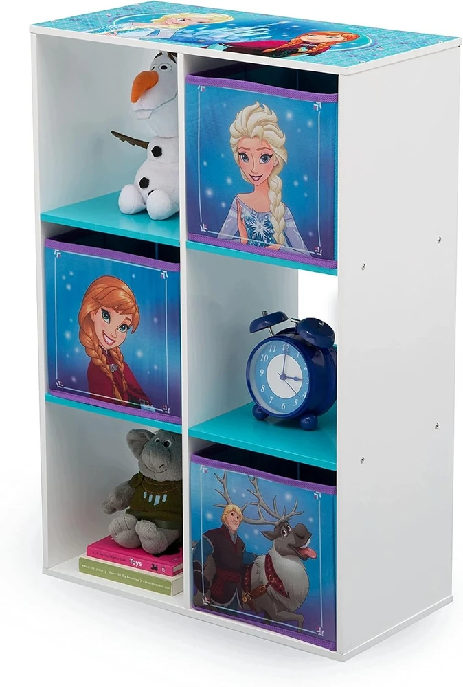 Delta Children KRAINA LODU DUŻY ORGANIZER POJEMNIK REGAŁ BIBLIOTECZKA PÓŁKA DZIECI