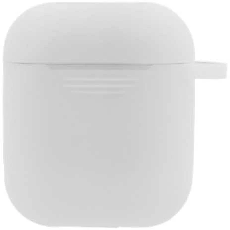 DELTACO „AirPods“ silikono dėklas, baltas / MCASE-AIRPS002