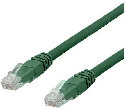 DELTACO U / UTP Cat6 patch kabelis, 0,3 m, 250 MHz, LSZH, žalias / TP-603G