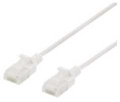 DELTACO U / UTP Cat6a jungiamasis kabelis, 3.5mm, 0.5m, 500MHz, LSZH, baltas / UUTP-1018