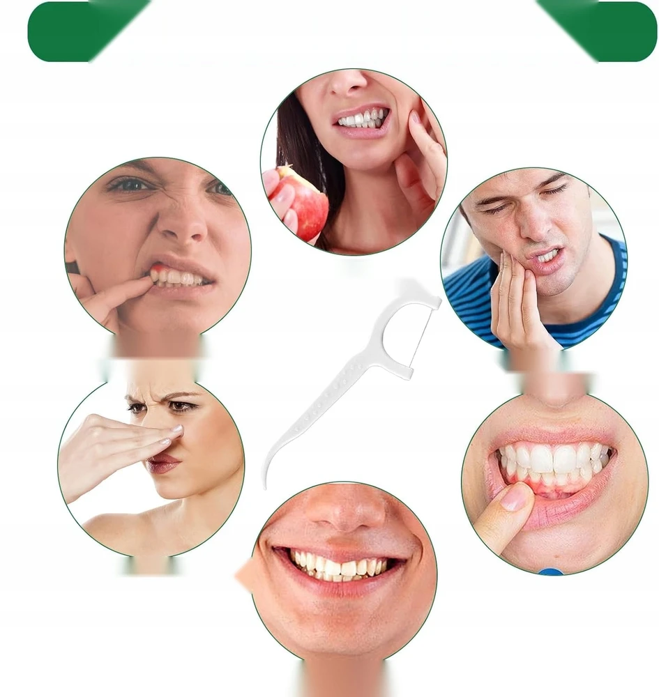 DENTAL flosser 200 PCS HIGIENOS LAIDOS TOOTPICK