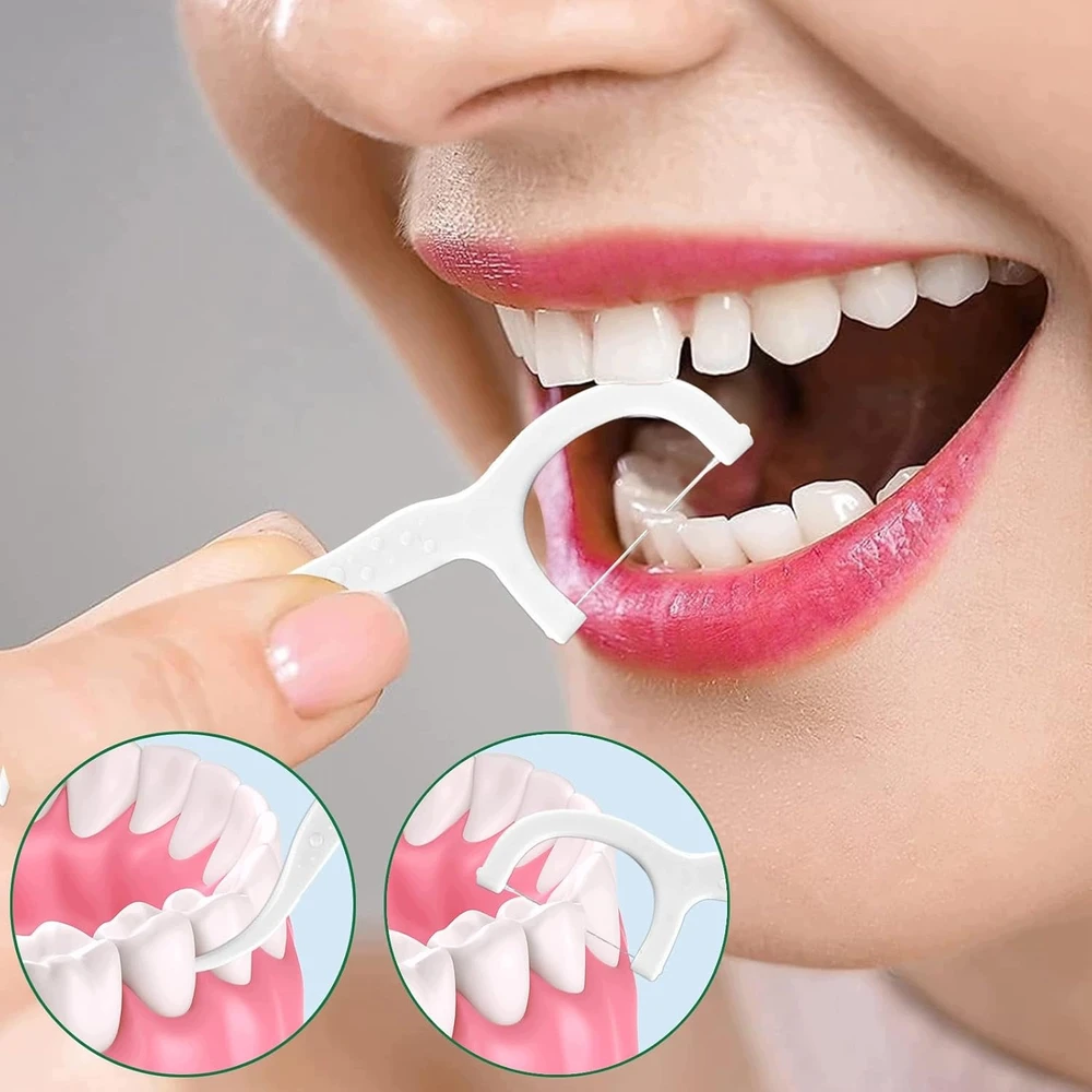 DENTAL flosser 200 PCS HIGIENOS LAIDOS TOOTPICK