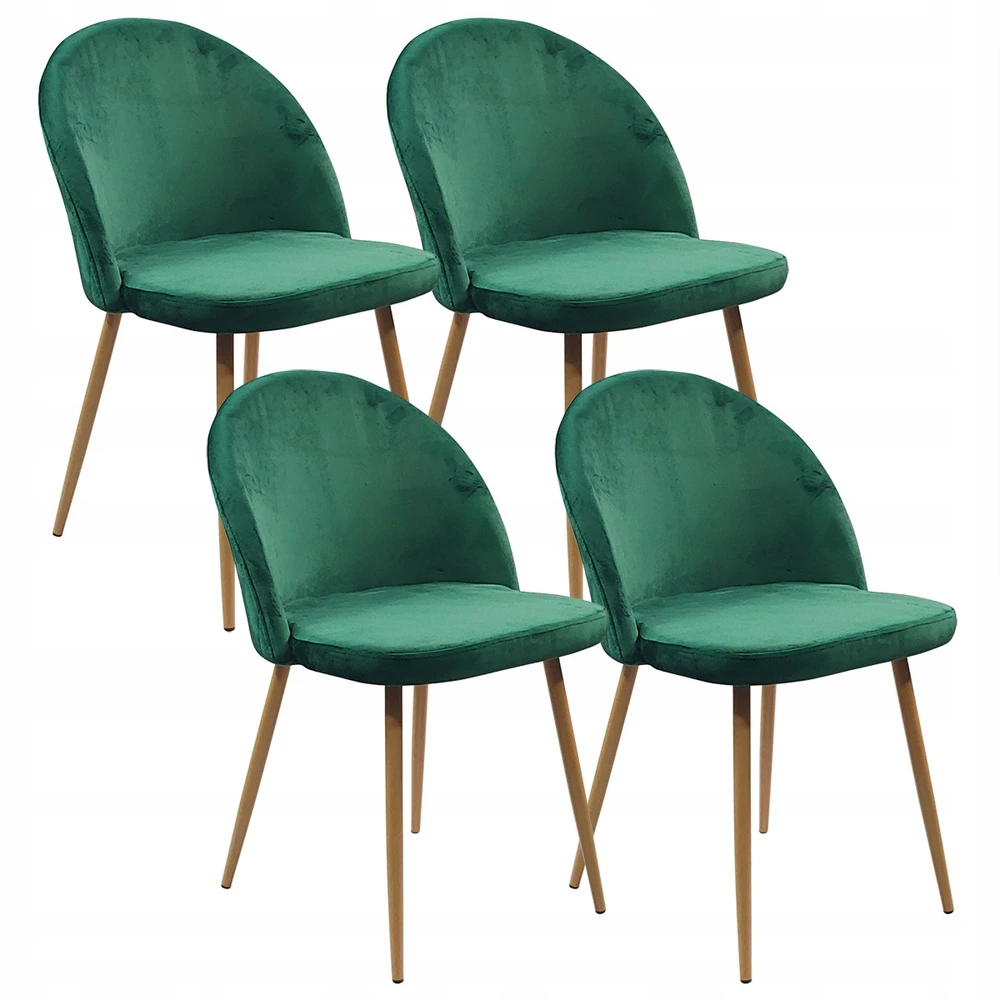 Bm Design DENWER VELVET kėdė žalia - aksominė