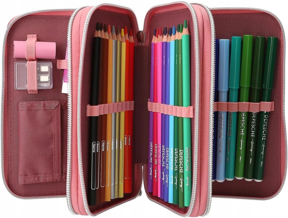 Depesche Miss Melody - Triple Pieštukas Case LED - Rust-colored
