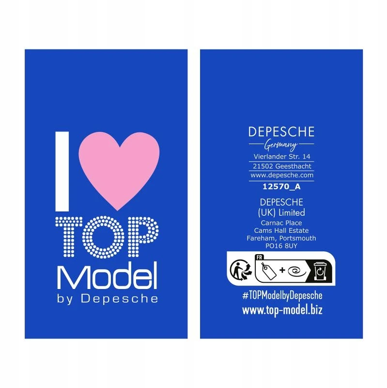 Depesche Top Model portfel saszetka portmonetka CITY GIRLS