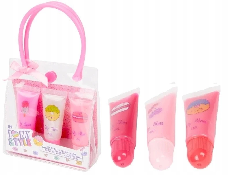 Depesche Top Pachnące Błyszczyki do ust Beauty and Me x3 ARBUZ /WINOGRONA /PIANKI