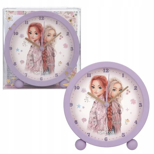 Depesche TOPMODEL - ALARM CLOCK COWGIRL - PURPLE