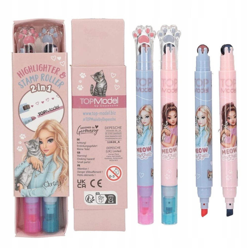 Depesche Topmodel - Highlighter and Stamproller