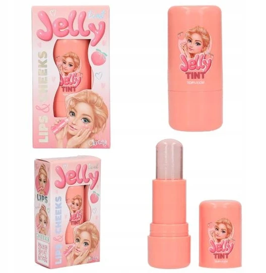 Depesche Topmodel Jelly Stick lūpoms ir skruostams, brzoskwiniowy