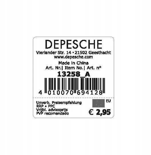 Depesche Ylvi - Nagų lipdukas ( 0413258 )