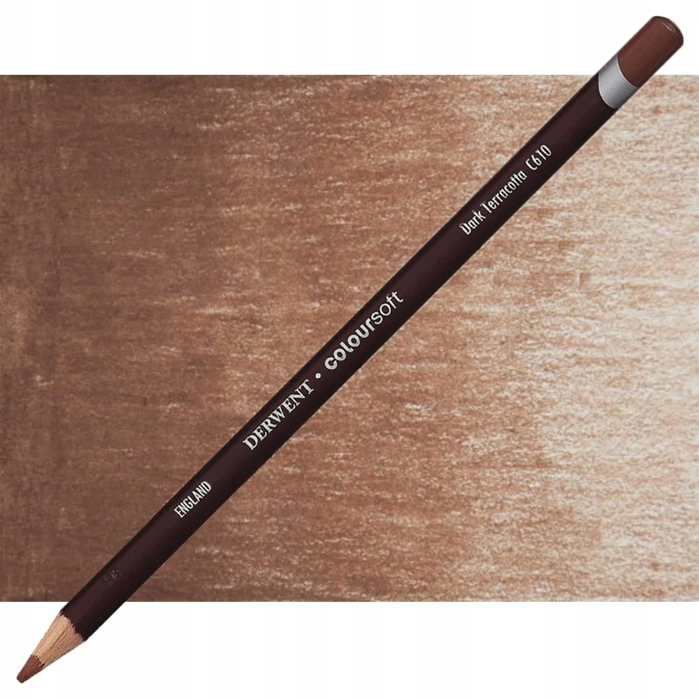 Derwent Coloursoft pieštukas - Tamsi raudona C610