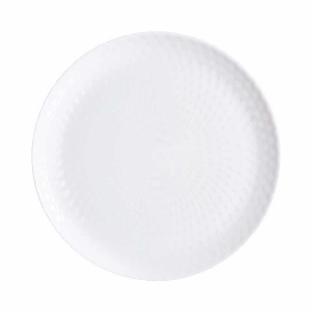 Desertinė lėkštė LUMINARC PAMPILLE, baltos sp., ø 19 cm