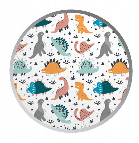 Designpremium Medvilninė patalynė 160x200 cm su dinozaurų motyvais