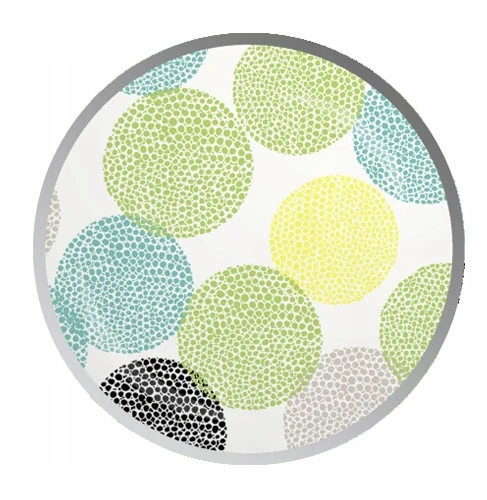Designpremium Vaikiška pagalvės užvalkalas 70x80 cm su spalvotais apskritimais