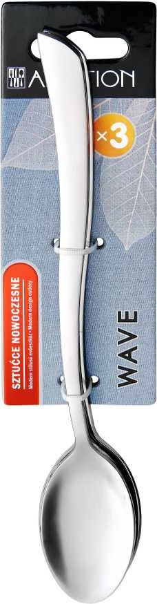 Desrtiniai šaukštai Wave Ambition 3vnt.
