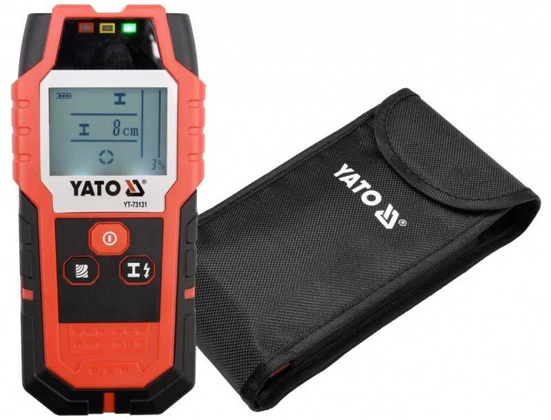 Metalo, medžio profilių ir laidų detektorius Yato YT-73131