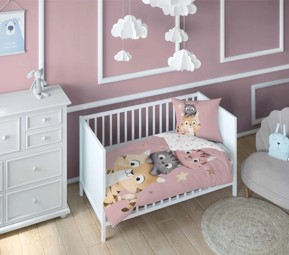 Eurofirany patalynės komplektas PPG-163, 100x135, 2 dalių