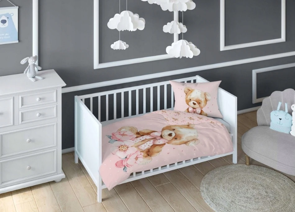 Eurofirany vaikiškas patalynės komplektas PPG-154, 90x120, 2 dalių