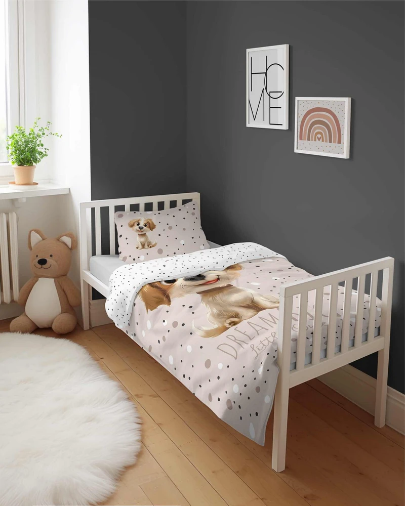 Eurofirany vaikiškas patalynės komplektas PPG-165, 90x120, 2 dalių
