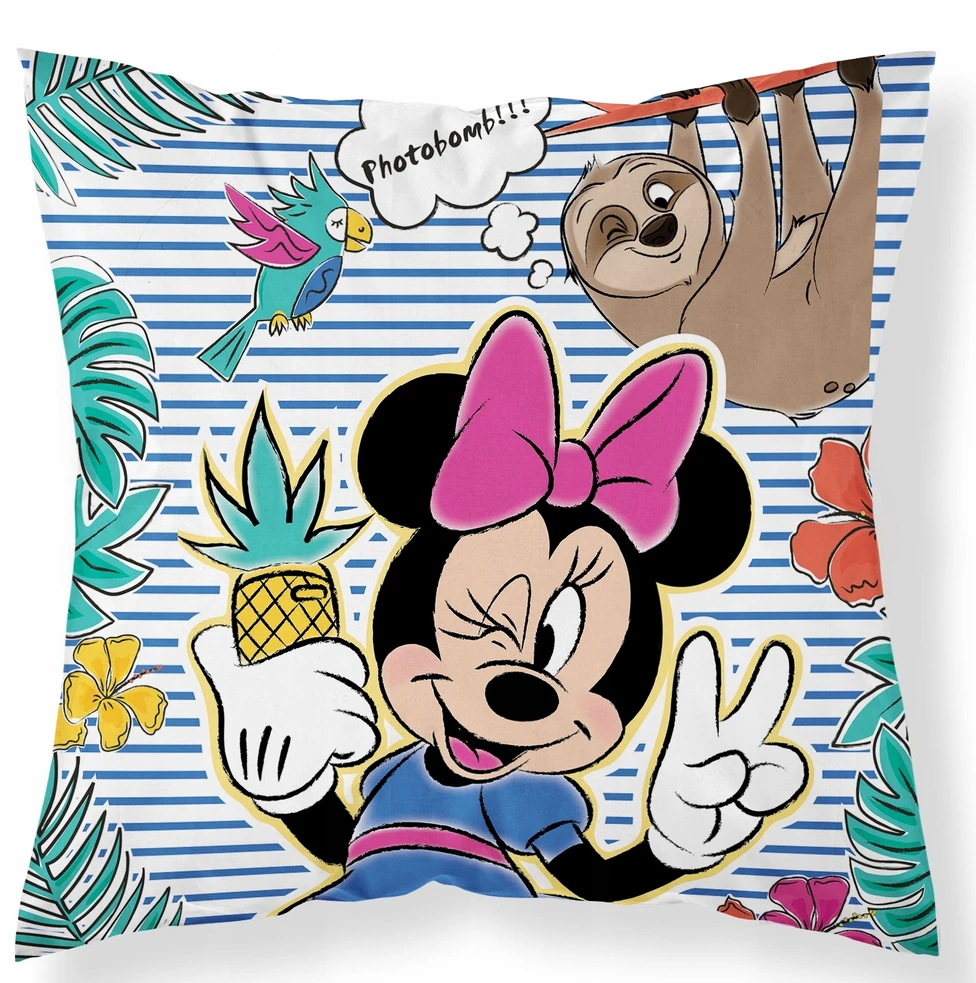 Detexpol PAGALĖS UŽVALGALAS 40x40 MICKEY MOUSE MINNIE DISNEY vaikams