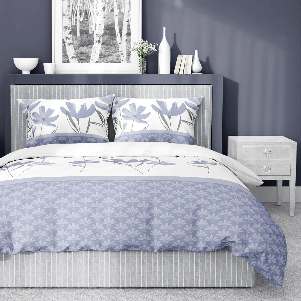 Patalynės komplektas Detexpol Satininė medvilninė patalynė PREMIUM 140x200 + pagalvės užvalkalas 70x80
