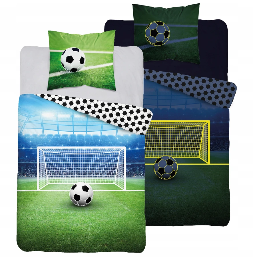 Detexpol ŠVYTI TAMSIOJE PATALĖJE 140 x 200 FUTBOLIS FUTBOLO ĮVARTOS LAUKAS