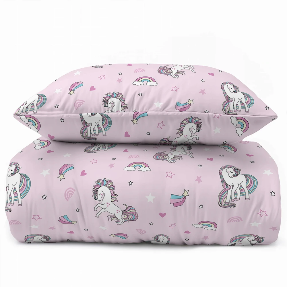 Detexpol Vaikiška patalynė 160x200 Unicorn XOXO Dreams