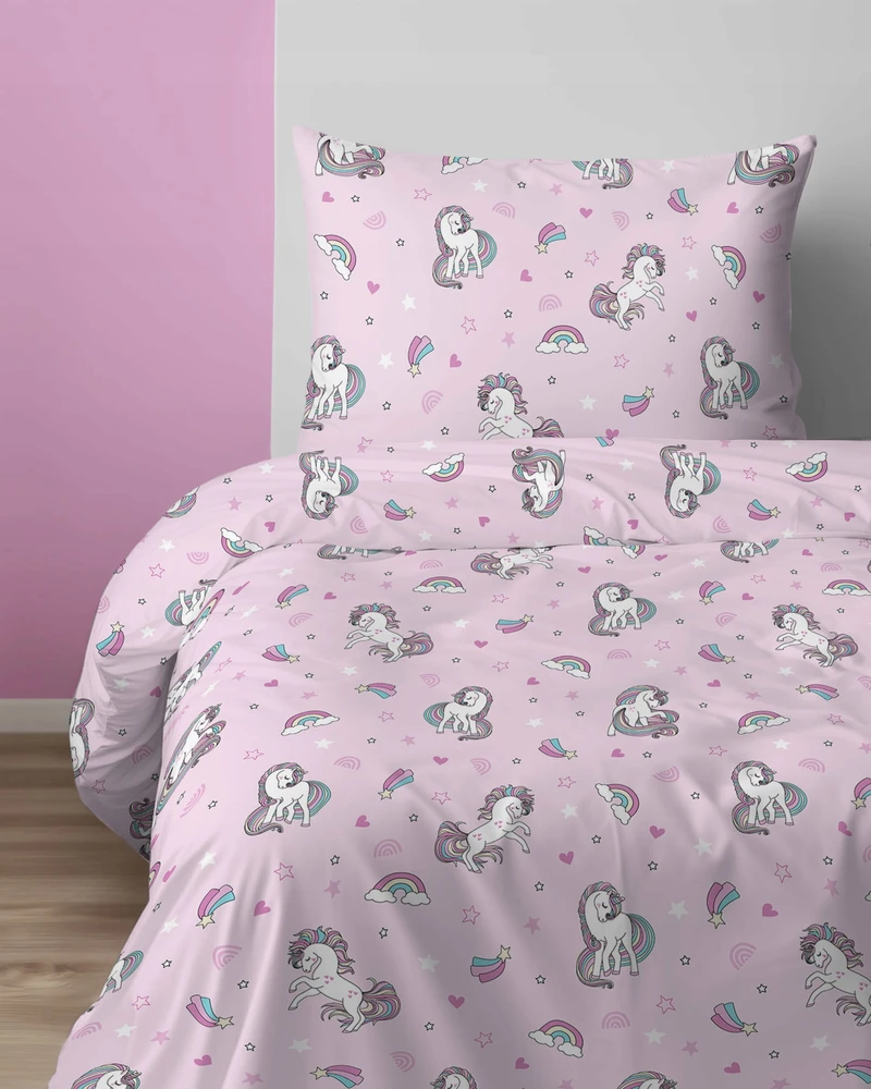 Detexpol Vaikiška patalynė 160x200 Unicorn XOXO Dreams