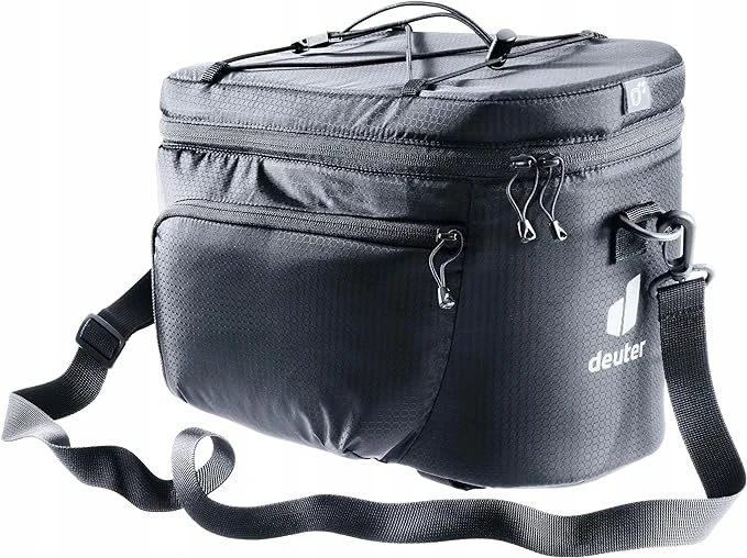 Deuter Dviračio galinė krepšys 10 l, juodas