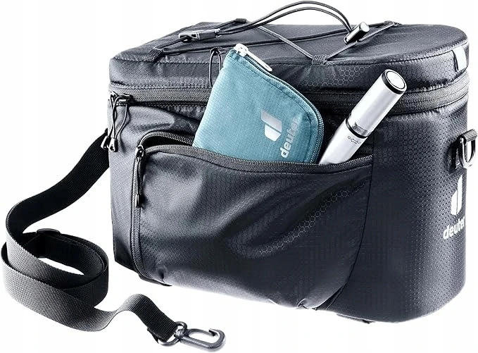 Deuter Dviračio galinė krepšys 10 l, juodas