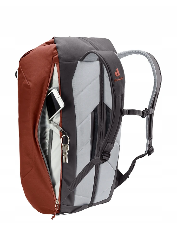 Deuter Gravity Motion 35l - alpinistinis kuprinė, raudona/grafito