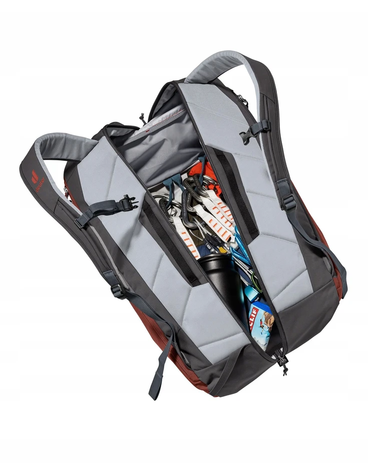 Deuter Gravity Motion 35l - alpinistinis kuprinė, raudona/grafito