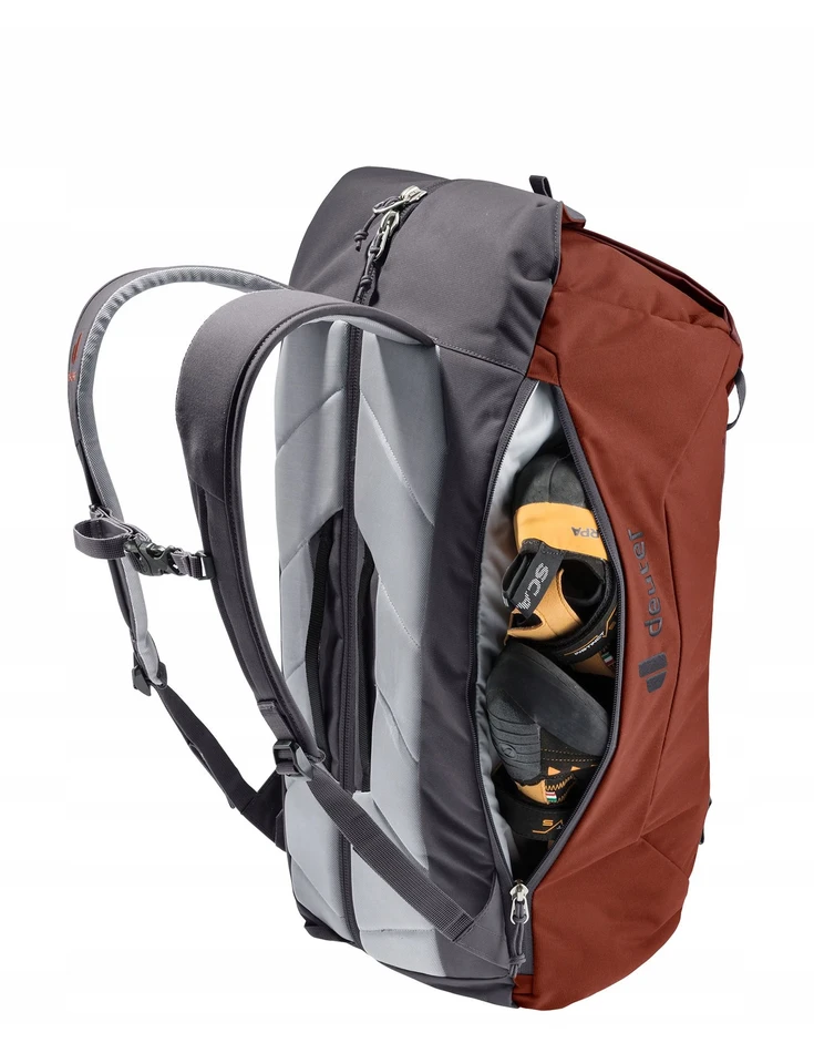 Deuter Gravity Motion 35l - alpinistinis kuprinė, raudona/grafito