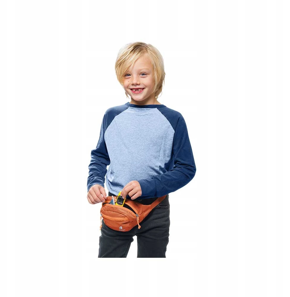 Piniginė ant liemens Deuter Junior Belt - Rusva