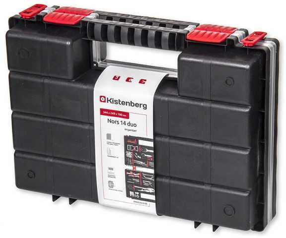 Dėžė įrankiams 344x249x100 mm NORS DUO ORGANISER 35 Kistenberg