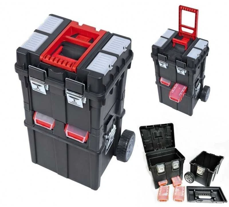 Dėžė įrankiams su ratais Patrol Wheelbox HD Compact | (49,5x36x71cm)