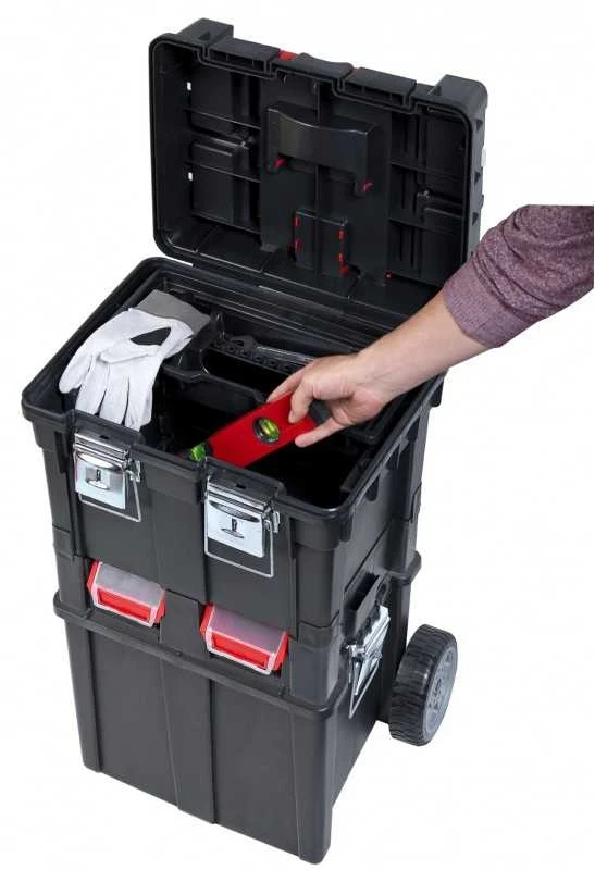Dėžė įrankiams su ratais Patrol Wheelbox HD Compact | (49,5x36x71cm)