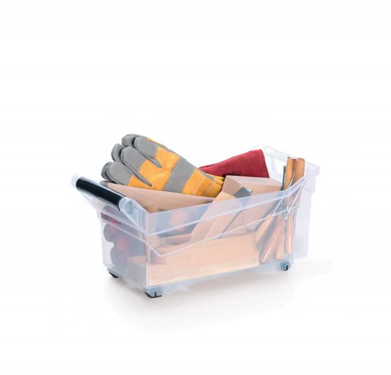Prosperplast Dėžė plastikinė permatoma 58x38x26 cm NUK low KEDEN NUK6L-S429