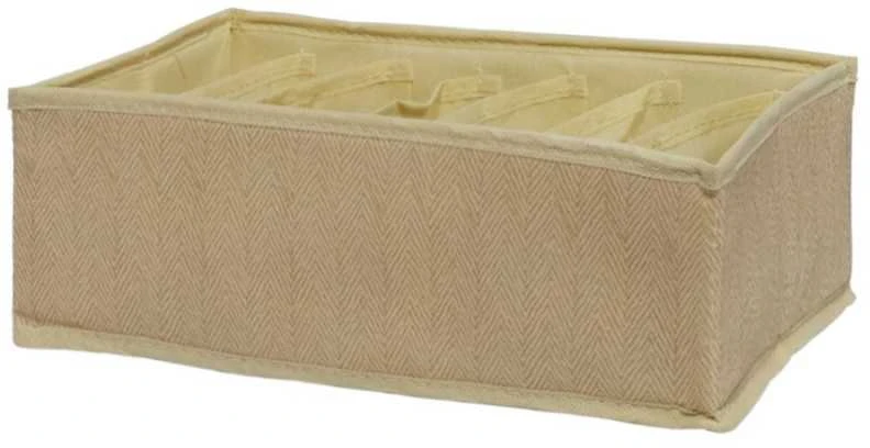 Besk Dėžutė 32x16x11cm 7 skyrių Smėlio