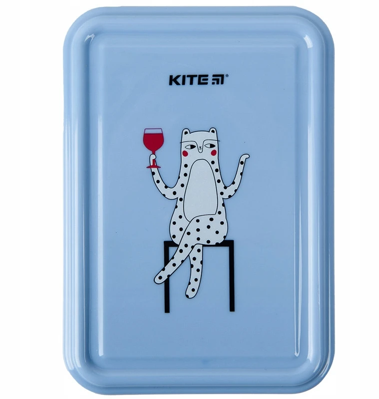 Dėžutė maistui Kite su skyreliais, 650ml, mėlyna